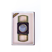 Cohiba Partagas Özel Üretim Siyah-Gold Puro Makası Kesici