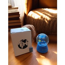 Stitch Kalpli Müzikli Işıklı Büyük Boy Kar Küre