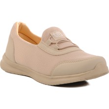 Black Sea Walkway Bej Hafif Kadın Spor Ayakkabı