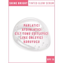 Muse Lab Shine Bright Tinted Glow Serum I Cilt Aydınlatıcı I Parlatıcı I Nemlendirici Serum SPF15