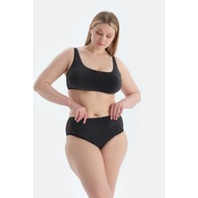 Dagi Siyah Yüksek Bel Bikini Alt