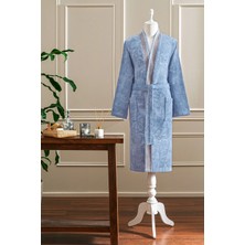 Özdilek Colorado Maskülen Kimono Bornoz S/m - Açık Mavi