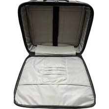 Çekçekli Pilot Çantası Laptop Bölmeli Çok Cepli su geçirmez ithal kumaş kabin boy kalemlik ve not defter cebi mevcut omuzluk askılı