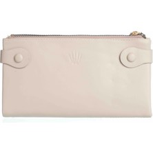 Watch of Royal DUAL POCKET KREM TELEFON CÜZDANI