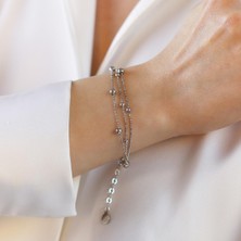 Necati Gün Top Trend Zincirli Gümüş Bileklik