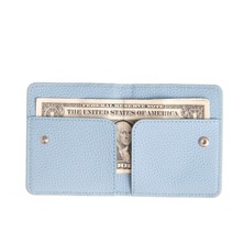 Watch of Royal PAIR TURKUAZ SLIM HAKİKİ DERİ CÜZDAN