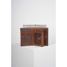 Watch of Royal ROWLING CRAZY TABA HAKİKİ DERİ CÜZDAN