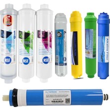 Aqua Bella Su Arıtma Filtresi 8 Aşamalı Nsf Onaylı 80 Gpd Vontron Membranlı