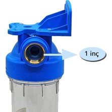 Aqua Bella Atlas 10 Inç Dp Üçlü Trıo Housıng 1" Dolu Filtre Kabı
