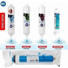 Aqua Bella Su Arıtma Cihazı Filtresi Nsf Onaylı Kapalı Kasa Vontron Membranlı