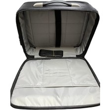 Çekçeksiz Pilot Çanta Laptop Bölmeli Çok Cepli