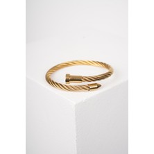 Watch of Royal THICK MATEO GOLD ÇELİK BİLEKLİK