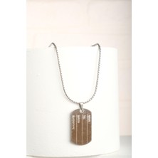 Watch of Royal Sillage Silver Zincir Çelik Kolye