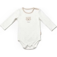 Baby Cosy Organic Bebek 2li Uzun Kollu Badi  Organik Pamuk, Bebek ve Yenidoğan Serisi - CSY8102