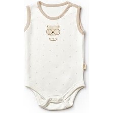 Baby Cosy Organic Bebek 2li Askılı Badi %100 Organik Pamuk, Bebek ve Yenidoğan Serisi - CSY8100
