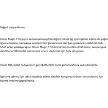 HONOR Magic 7 Pro 512 GB 12 GB Ram (Honor Türkiye Garantili) Siyah