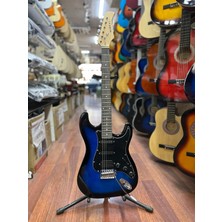 Almeda Elektro Gitar Strat Kasa 2 Single 1 Humbucker Hss