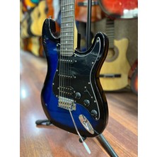 Almeda Elektro Gitar Strat Kasa 2 Single 1 Humbucker Hss
