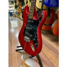 Guson 3 Sıngle Kırmızı Elektro Gitar-Kılıf Kablo Pena Dahil