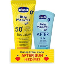 Hediyecantam Chicco Baby Moments Sun Güneş Kremi Spf 50+ 75 ml + After Sun Hediye