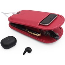 Unisex Çok Amaçlı Mini Hand Bag Rainbow Organizer Vegan 10,5X20,5 cm