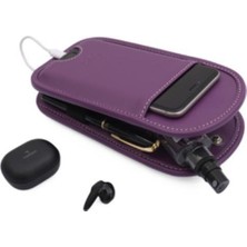 Unisex Çok Amaçlı Mini Hand Bag Rainbow Organizer Vegan 10,5X20,5 cm