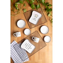 Rione 8 Parça 2 Kişilik Kahvaltı Takımı