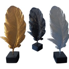 Ayder Online Satış 15 cm -31 cm LIK Ebatlarda Kırılmaz Polyester,tüy Desenli Kaideli Biblo