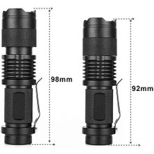 Mena Rise Uv Mor Işık El Feneri - 600 Lümens - Zoom