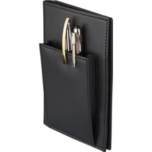 Deri Kalemlik Notluk Cüzdan Note Pad And Wallet Vegan 10X15,5 cm