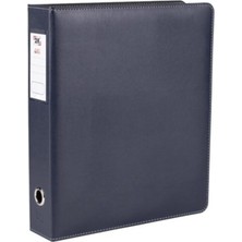 2K Evrak Sunum Tanıtım Firma Klasörü 5 cm 4 Halkalı A4 350 Yaprak Kapasiteli Ring Binder File Vegan 28X32 cm