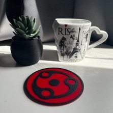 Internos Design 2'li Naruto 'madara Mangekyo Sharingan' Bardak Altlığı