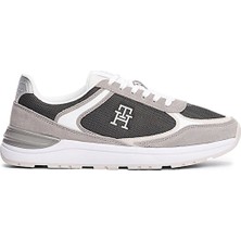 Tommy Hilfiger Casual Fashıon Runner Mıx Grı Kadın Sneaker