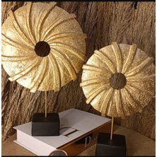 Ayder Online Satış (31 cm  -36 cm  BOYUNDA)-(19 cm  -23 cm  Çapında) Kırılmaz Polyester,halka Pervane Figürlü Biblo