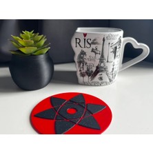 Internos Design 2'li Naruto 'sasuke Mangekyo Sharingan' Bardak Altlığı