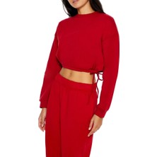 F21 Crop Sweatshirt