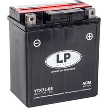 LP Akü Yamaha Mt25 Akü Ltx7l-bs YTX7L 12v 6ah Lp