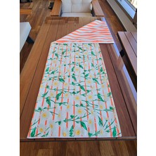 Another Style Vintage Garden Papatya Desenli Runner