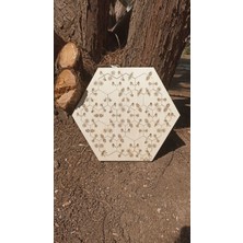 Han Kids Design Ahşap Eğitici Petek Geometrik Sudoku | Eşleştirme Oyunu