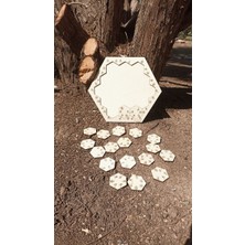 Han Kids Design Ahşap Eğitici Petek Geometrik Sudoku | Eşleştirme Oyunu