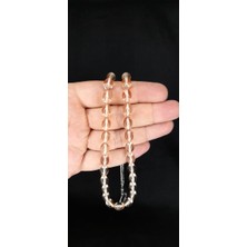 Anemore Collection Sevgiliye Özel Hediye Ateş Kehribar Tesbih Kapsül Kesim Turuncu Şeffaf Renkli H-1358.