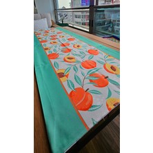 Seaside Şeftali Desenli Çift Taraflı Runner