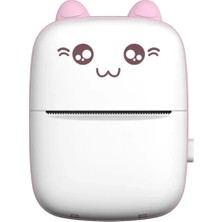 Arell Teknoloji Mini Fotoğraf Yazıcı Kablosuz Etiket Yazıcı Baskı Makinesi Ios Android Uyumlu Termal Printer