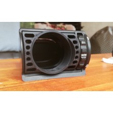 Bmw E30 Havalandırma Göstergesi Tutucu 52MM Turbo / Yağ Sıcaklığı Için Uyumlu 3D