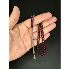 Anemore Collection Çubuk Kehribar Kestane Rengi Kapsül Kesim 9mm x 7mm T-526