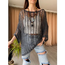 Store By Dilara File Örgü Triko Bluz