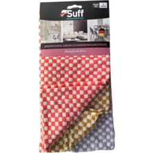Suff 3'lü Mikrofiber Yüzey Temizleme Bezi (32 x 32 cm)