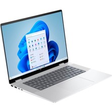 Hp Envy 16 X360 – 16'' IPS WUXGA Dokunmatik 2'si 1 Arada Laptop Intel Core Ultra 7 155U Intel Arc Graphics 32GB Lpddr5 Ram 2tb Pcle 4 SSD Win 11 Pro Gümüş