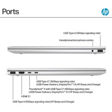 Hp Envy 16 X360 – 16'' IPS WUXGA Dokunmatik 2'si 1 Arada Laptop Intel Core Ultra 7 155U Intel Arc Graphics 32GB Lpddr5 Ram 2tb Pcle 4 SSD Win 11 Pro Gümüş