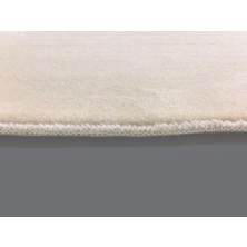 Bonny Home Shareton Oval Vizon 3'lü Burgu Saçaklı Banyo Paspası Seti Püsküllü Klozet Takımı